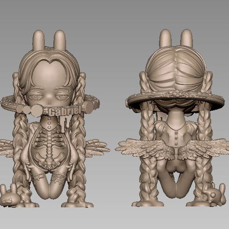 ちまちま、がぶりえる (未塗装未組み立てガレージキット) | 産婦人科M/SHOP