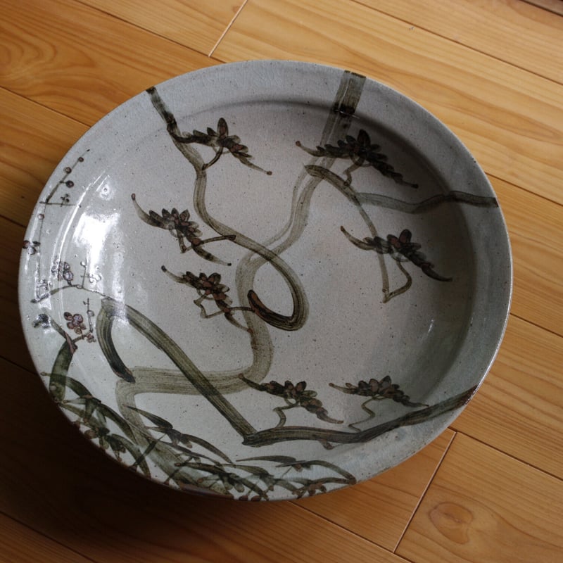 中里太郎右衛門窯 絵唐津額皿(A-1) 松竹梅 | 中里太郎右衛門窯【公式