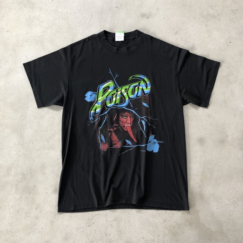 80's POISON バンドTシャツ XL | CUSTOM FEVER