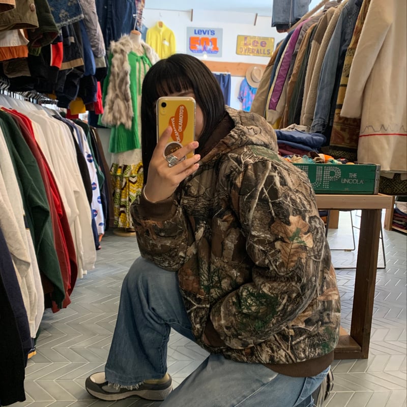 リアルツリー中綿フーディジャケット | CUSTOM FEVER