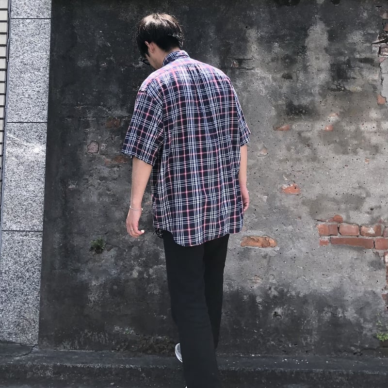 Ralph Lauren 半袖チェックシャツ 〝BLAKE〟L | CUSTOM FEVER