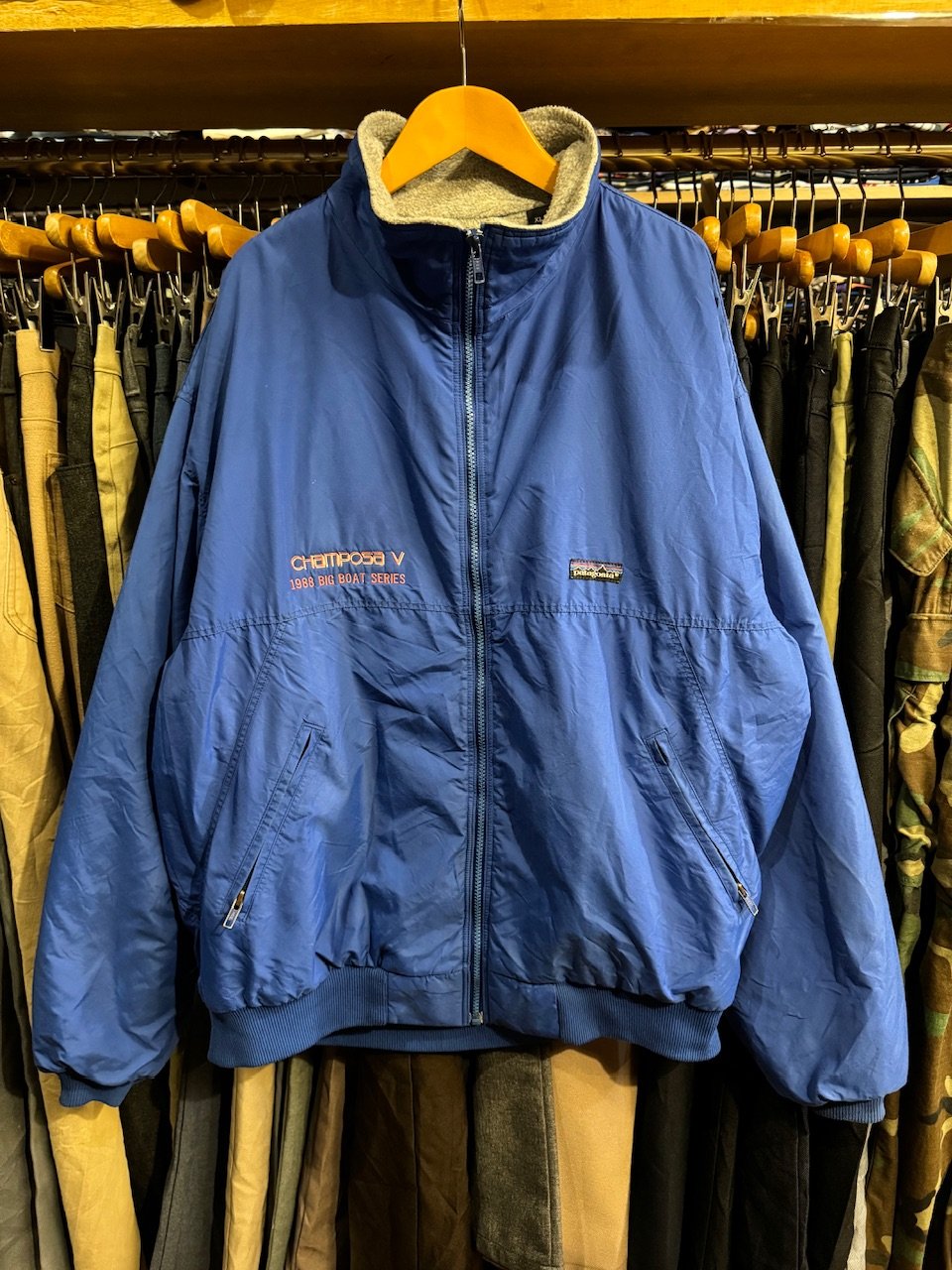 80's USA製PATAGONIA シェルドシンチラジャケット | CUSTOM FEVER