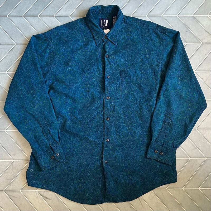 90s GAP ペイズリー柄シャツ | CUSTOM FEVER
