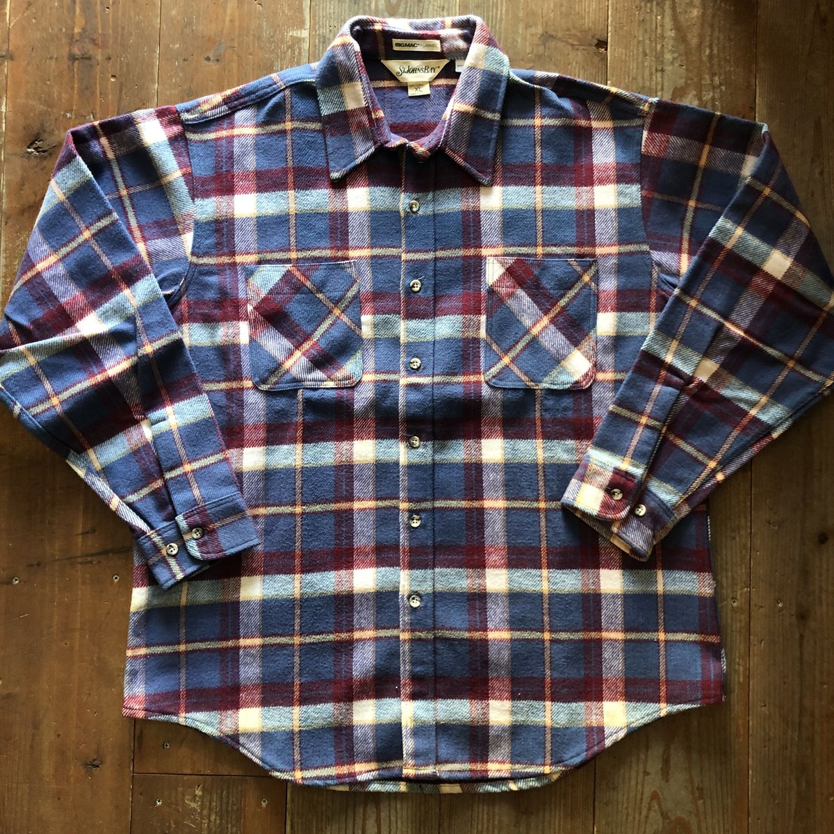 未使用 80年代 ST JOHN'S BAY ヘビーネル | CUSTOM FEVER