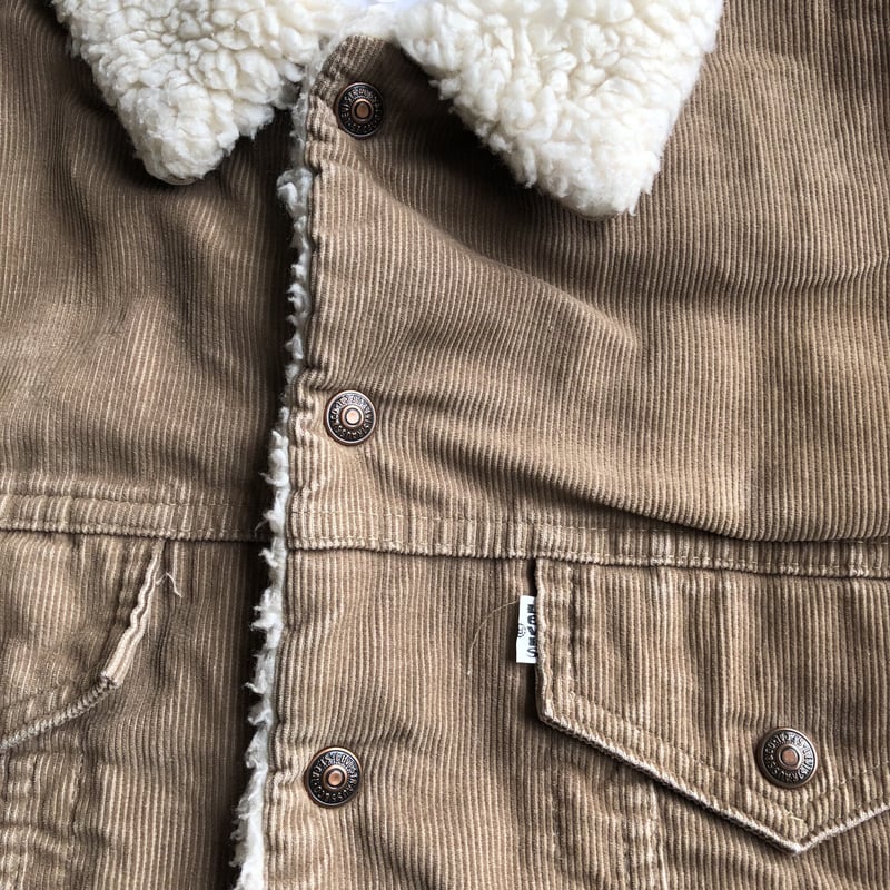 70's USA製 Levi's コーデュロイボアジャケット | CUSTOM FEVER