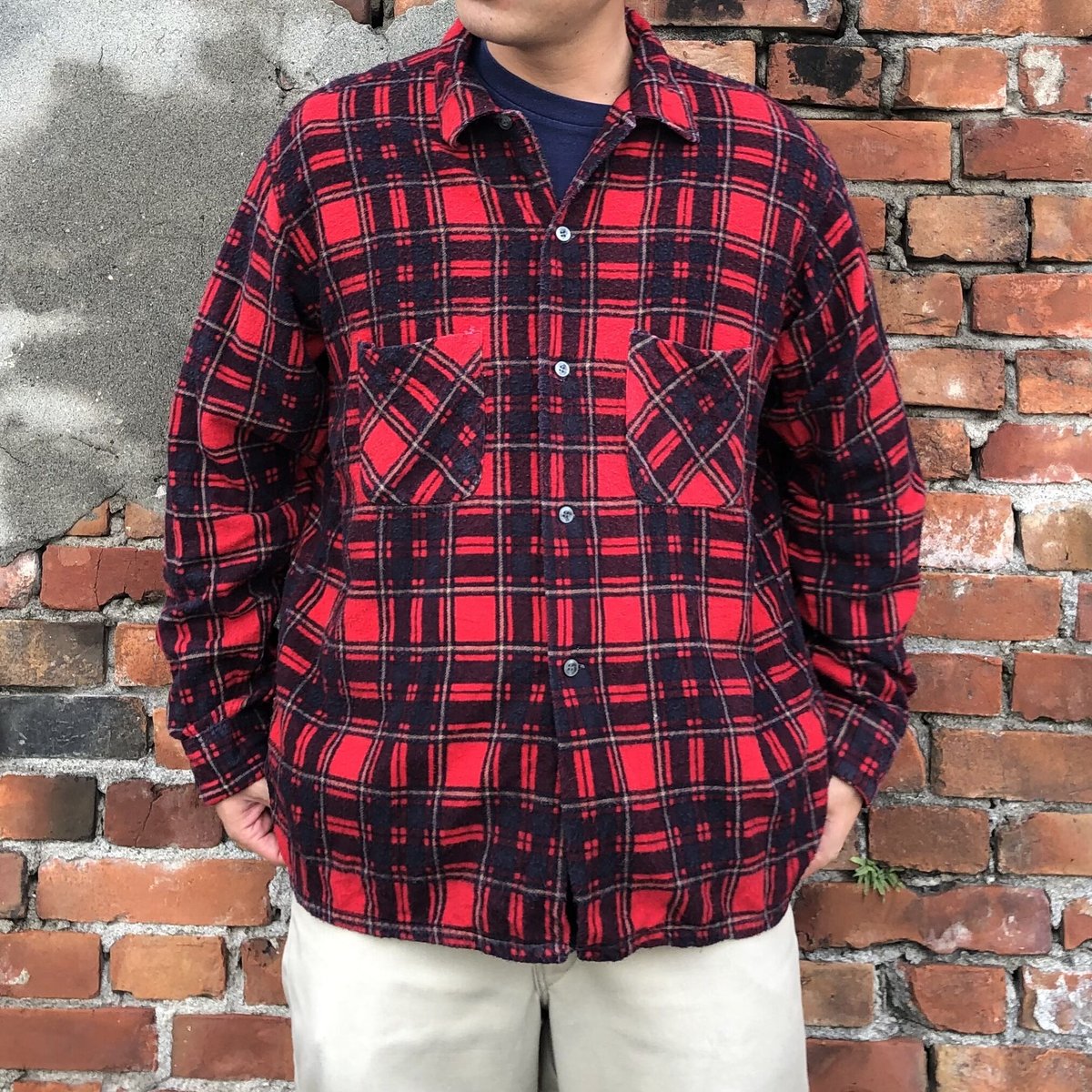 60年代Searsプリントネル XL | CUSTOM FEVER