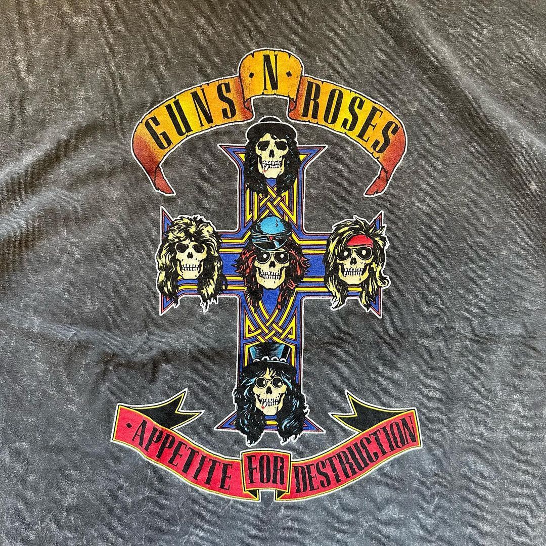 メキシコ製ガンズ・アンド・ローゼズTシャツ L | CUSTOM FEVER