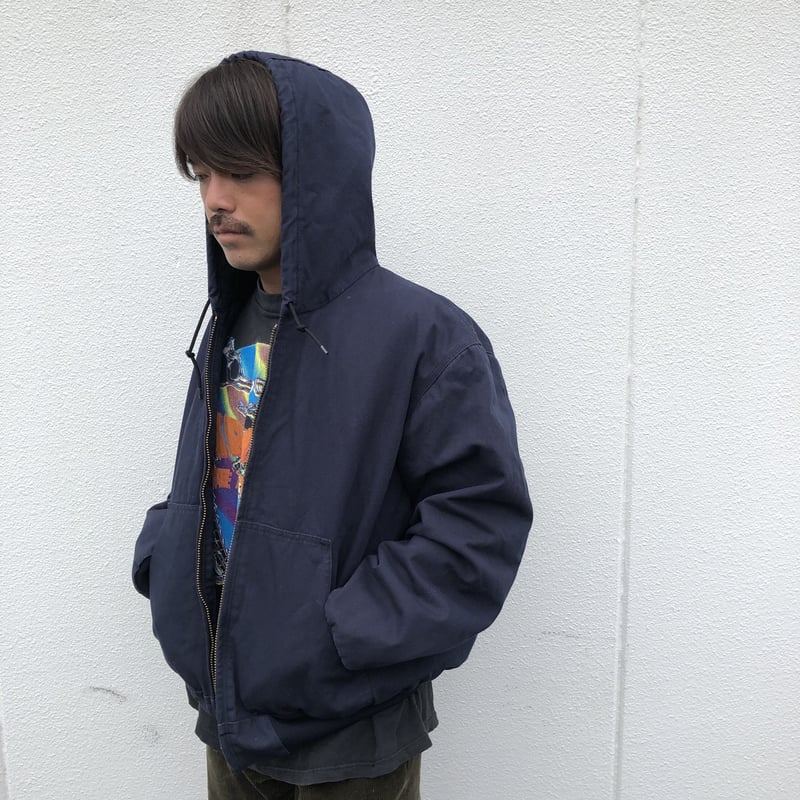 Carharttアクティブジャケット ネイビー | CUSTOM FEVER