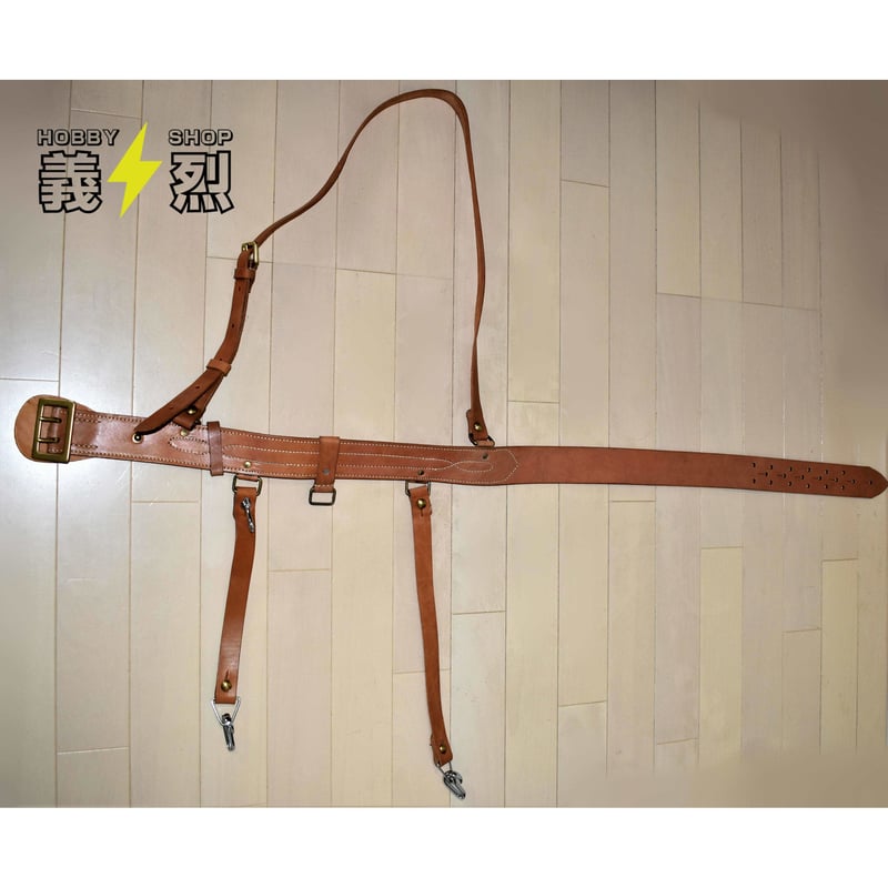 日本海軍陸戦隊士官用剣帯『陸戦ベルト』・復刻品 | 義烈