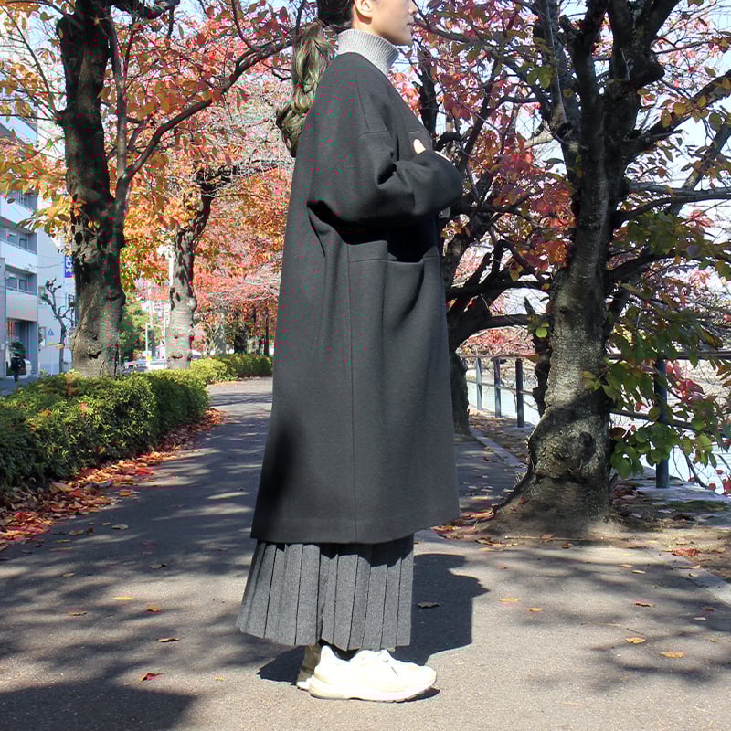 再入荷** atelier naruse アトリエナルセ melton wool coco