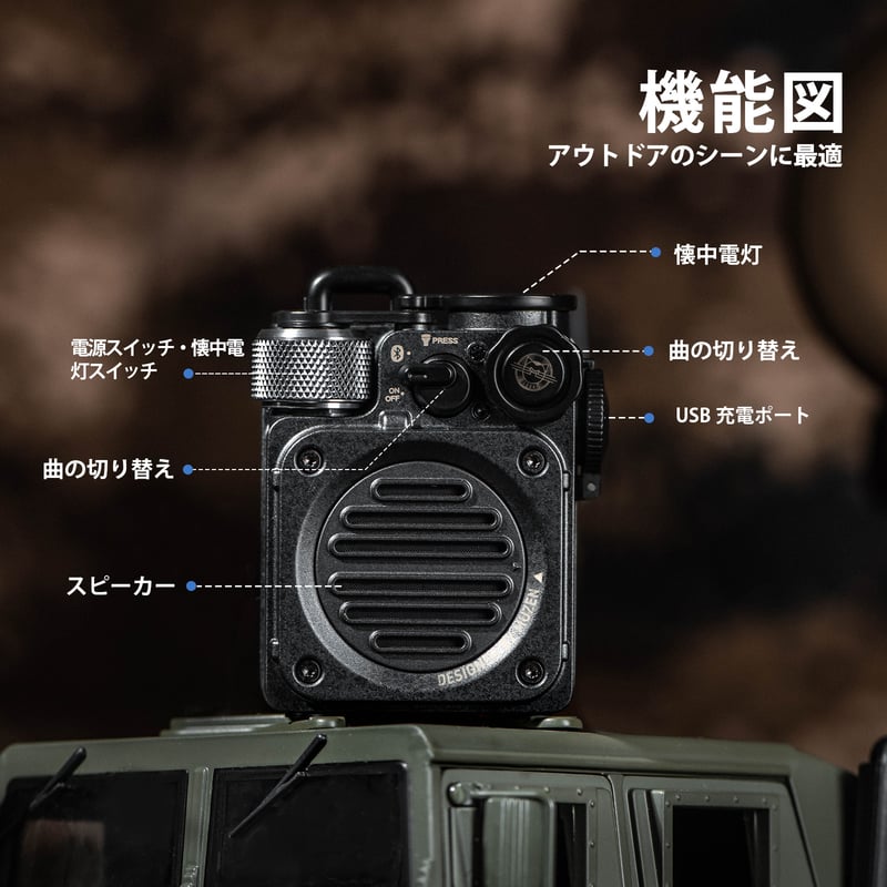 MUZEN Wild Mini 第2世代 Bluetoothスピーカー | CLIMB STORE