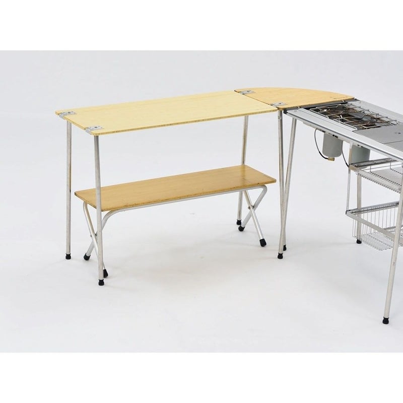 snow peak（スノーピーク） フォールディングシェルフ ロング竹