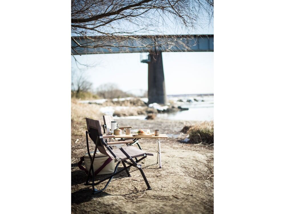 snow peak（スノーピーク） ローチェアショート グレー | CLIMB STORE