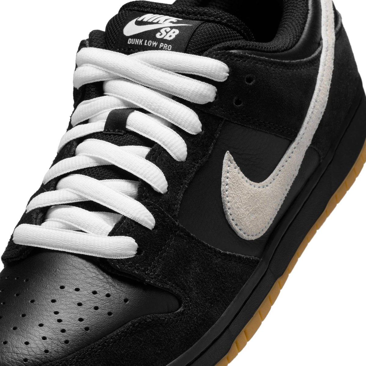 NIKE SB DUNK LOW PRO / Black White - Gum | DPRT