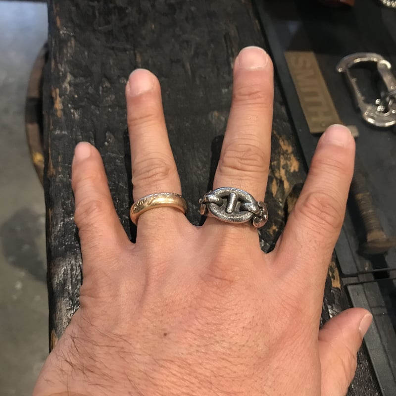 LYNCH SILVERSMITH ANCHOR RING(L) | lathe's STORE