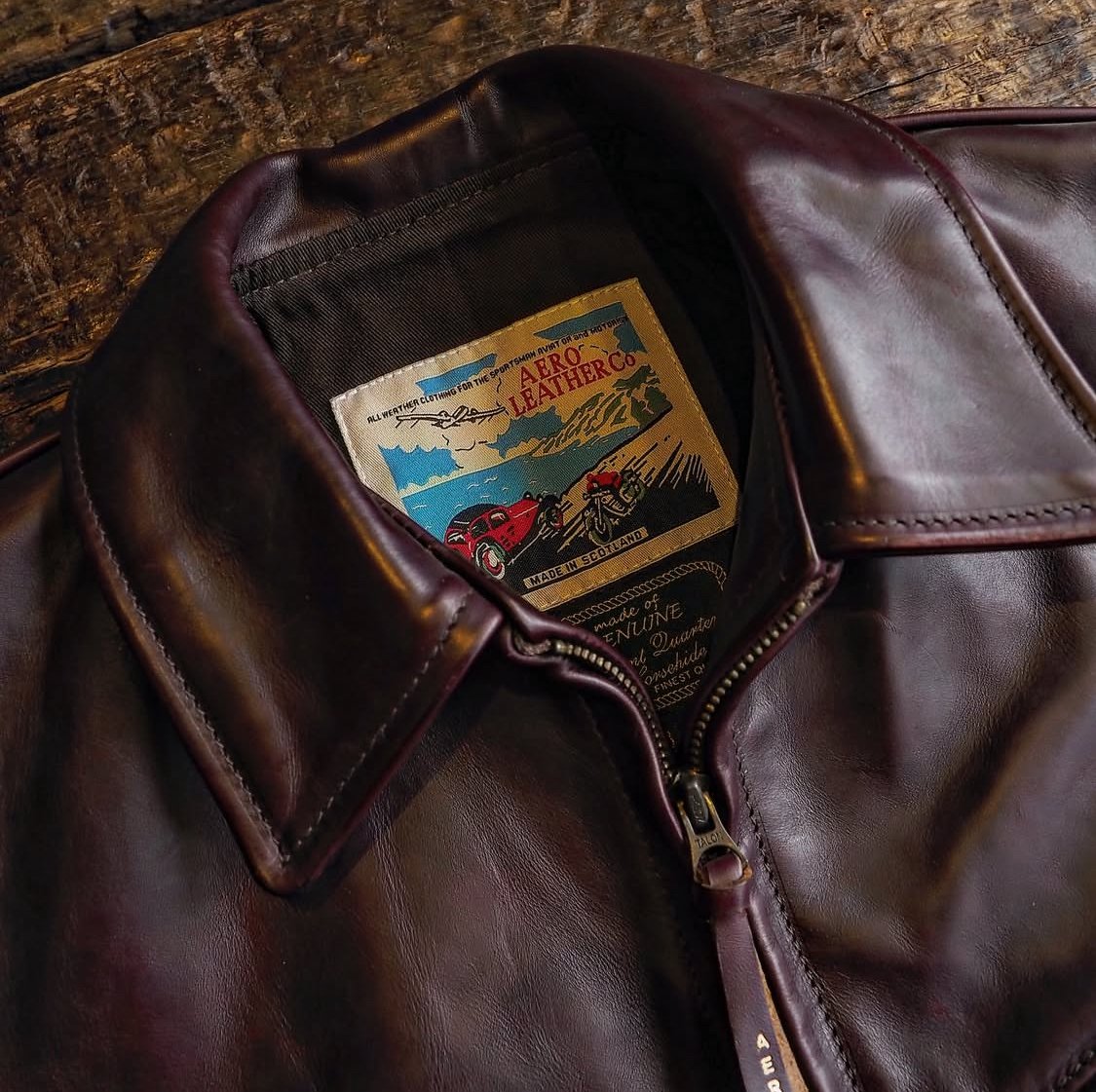 Aero Leather / Half Belt STF -Cordovan- | CALIF