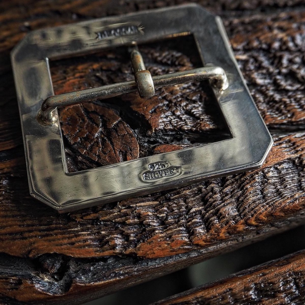 D.E.OSCAR / Garrison Silver Buckle | CALIFORNIA