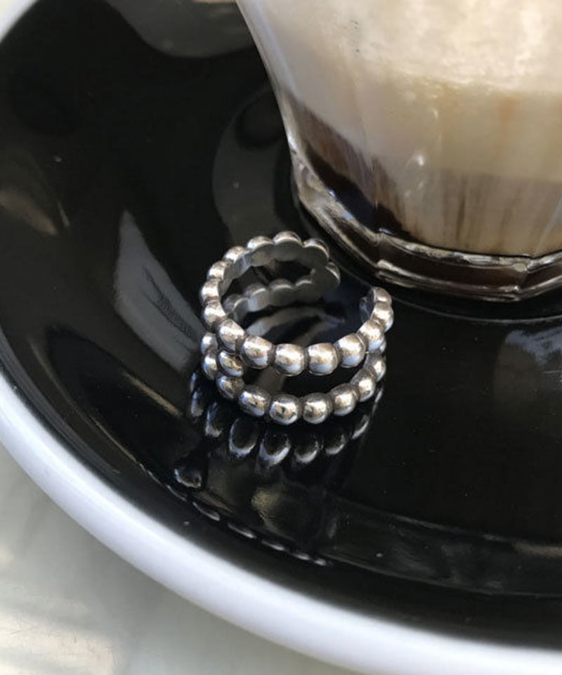 mb-ring2-02035 SV925 シルバーボールリング シルバー925 | L a