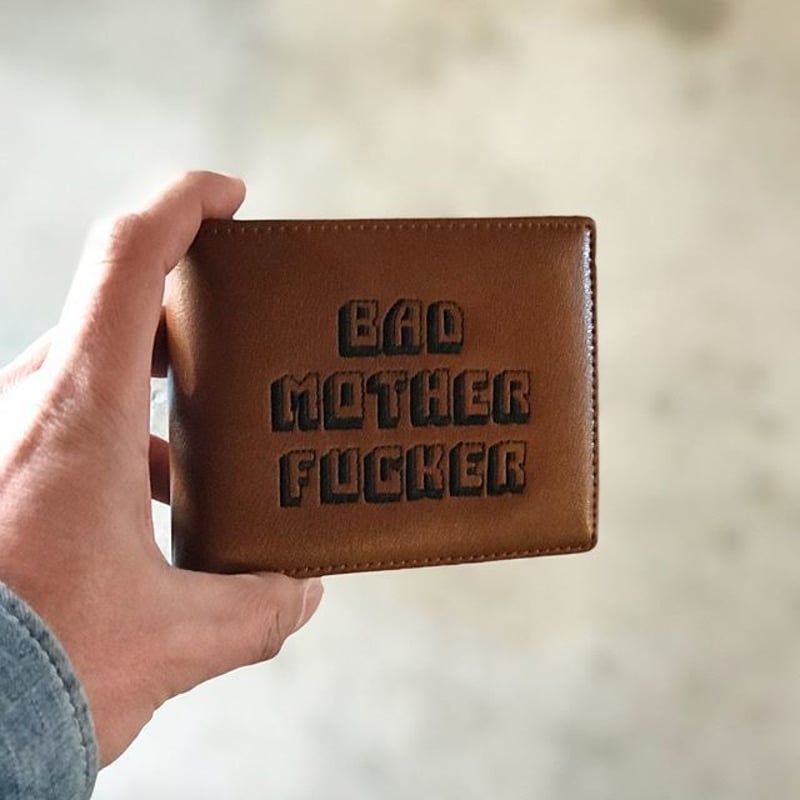 PULP FICTION - BAD MOTHER FUCKER WALLET WITH CO