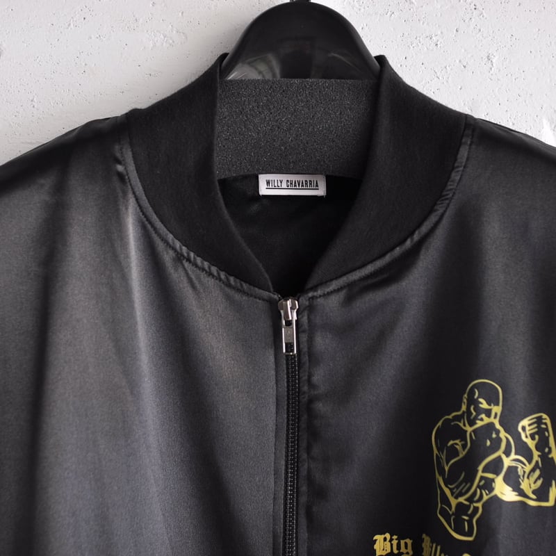 ☆ 20SS / WILLY CHAVARRIA / SATIN TRACK JACKE
