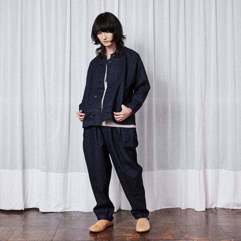 ☆ 20SS / DULCAMARA - デニムオーバータックパンツ (RIGID) ☆ |