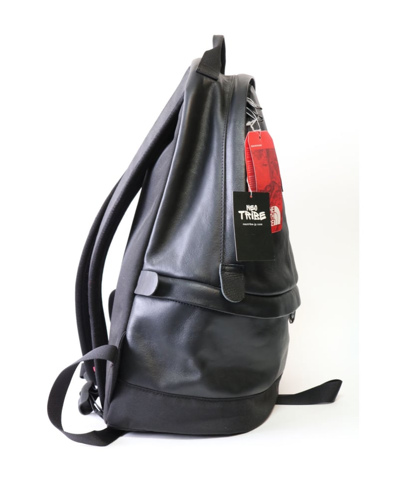 SUPREME x THE NORTH FACE LEATHER BACKPACK BLACK