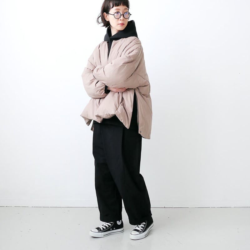 The Loft Labo｜ロフトラボ｜ ノーカラーオーバーダウンジャケット