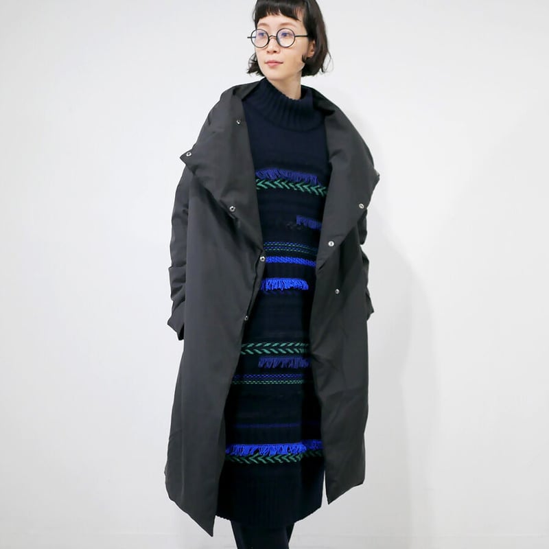 The Loft Labo｜ロフトラボ｜ スクエアダウンコート｜VOBB｜BLACK | GO