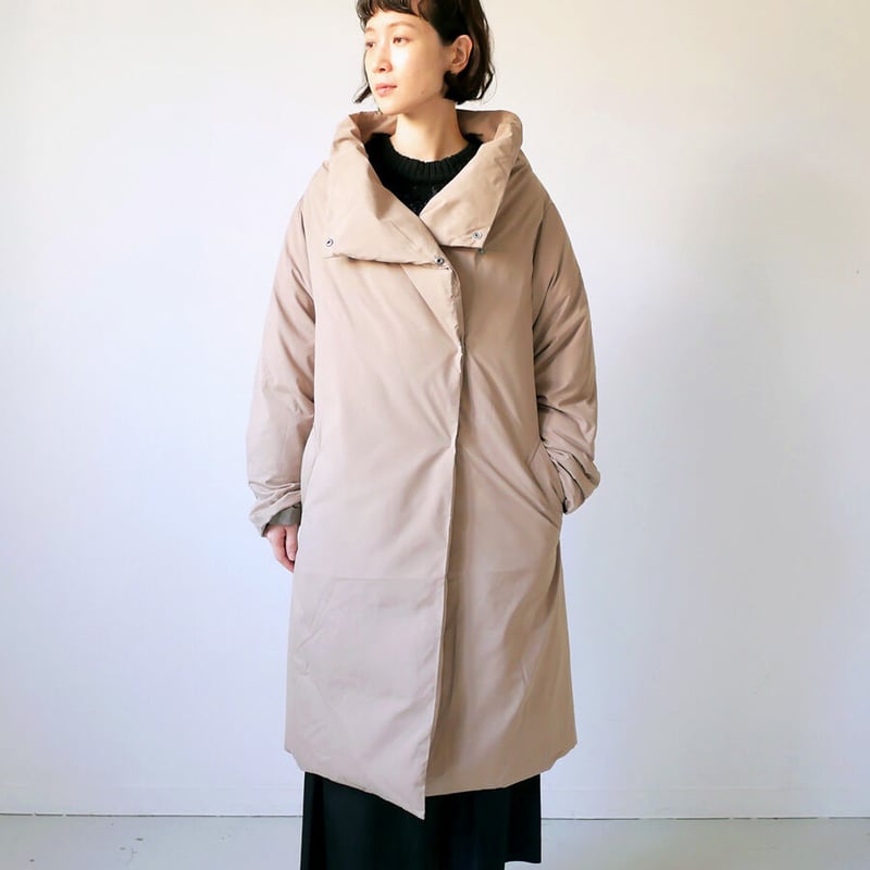The Loft Labo｜ロフトラボ｜ スクエアダウンコート｜VOBB｜BEIGE | GO