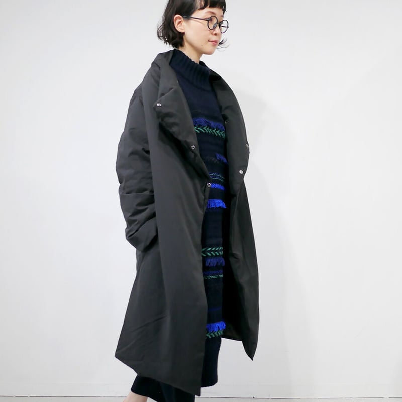 The Loft Labo｜ロフトラボ｜ スクエアダウンコート｜VOBB｜BLACK | GO