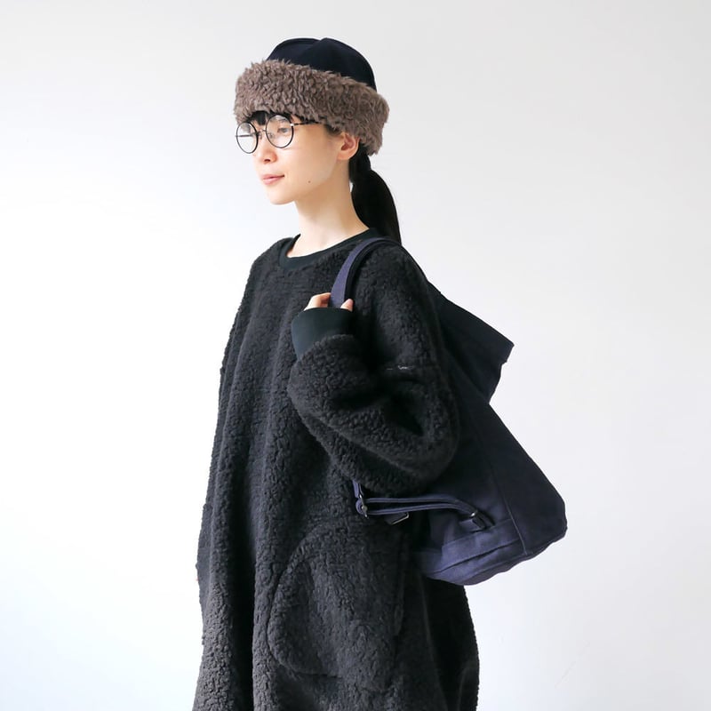 HARVESTY｜ ハーベスティ | EGG DRESS｜エッグワンピース ボアフリース