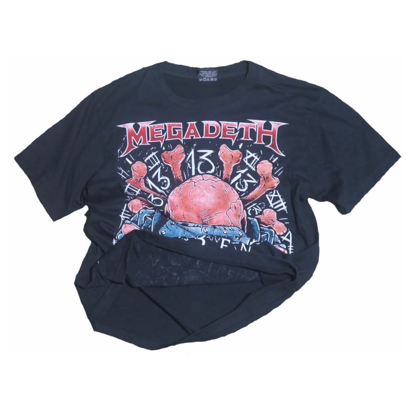 MEGADEATH(メガデス) Tシャツ | 少しマニアックな古着のセレクト