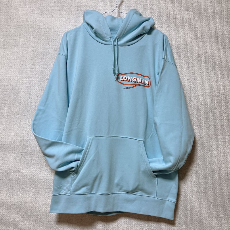 GOOD VIBESパーカー（ライトブルー）【long-200038～40】 | LONGMA