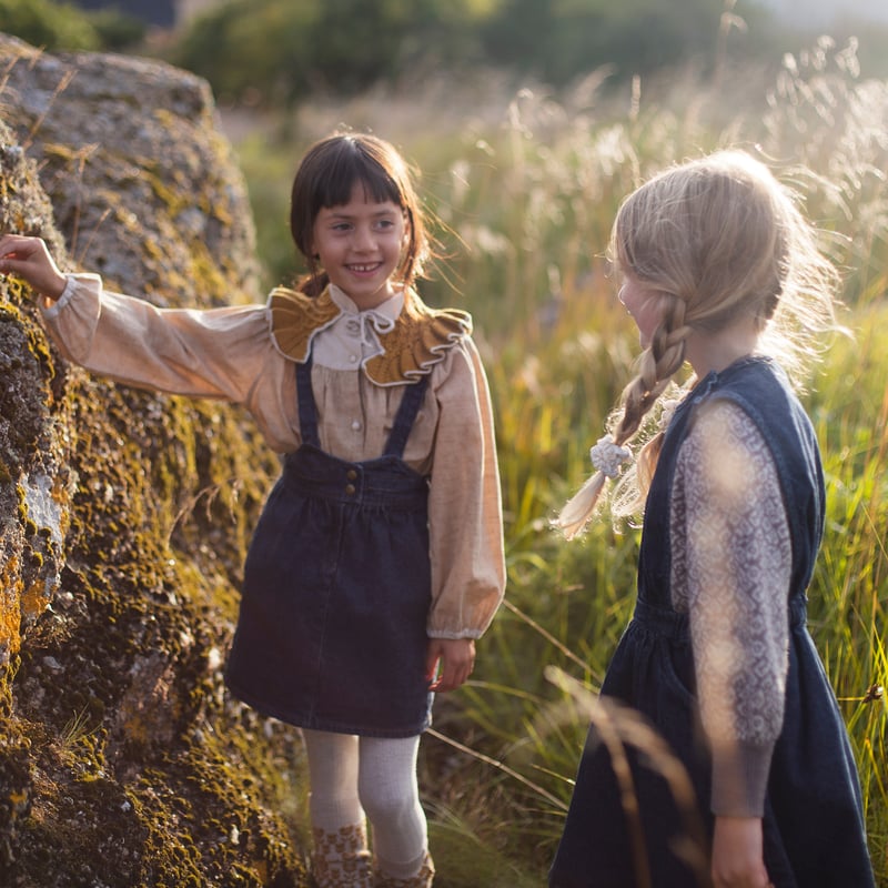 SOOR PLOOM / Luna Tunic - Berry Stitch Print, C