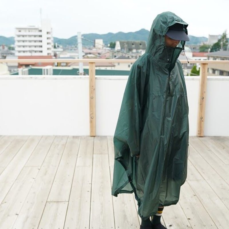 FAIRWEATHER,packable rain poncho | Purveyors