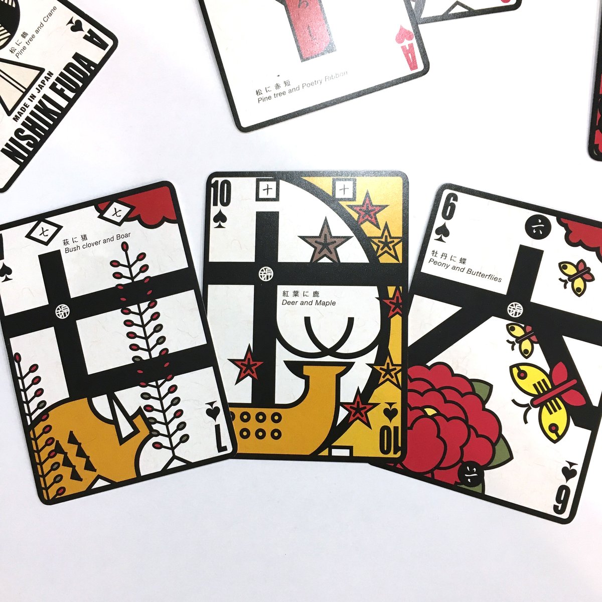 トランプにも花札にも株札にもなるプレイングカード「錦札」56枚入り