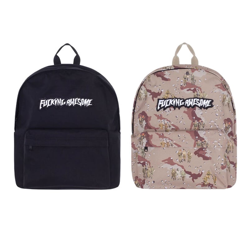 FUCKING AWESOME VELCRO STAMP BACKPACK | HESHDAWGZ