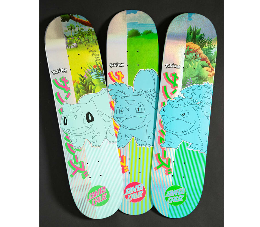 SANTA CRUZ x POKÉMON BLIND BAGS DECK (8 x 31.6i