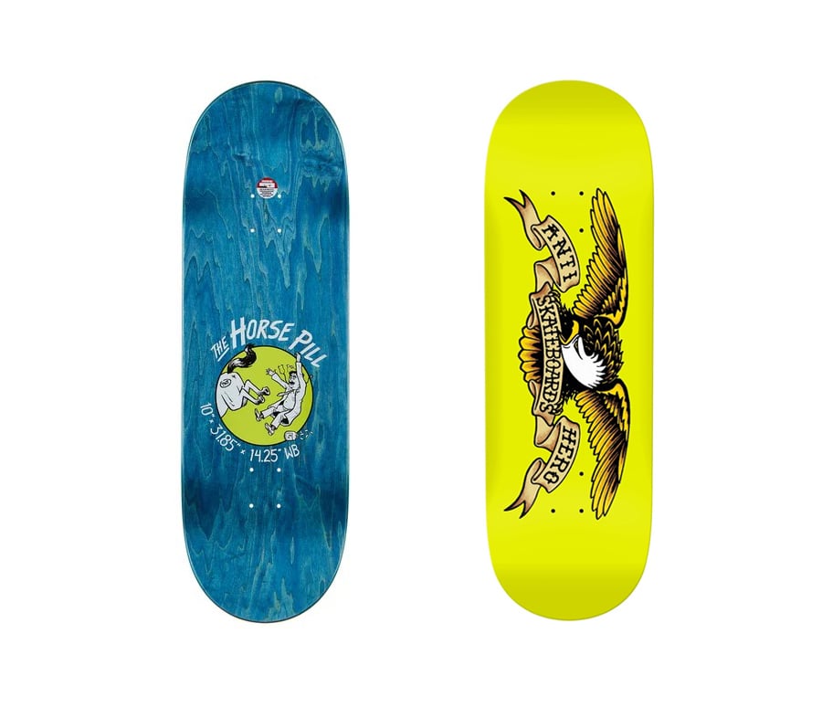 ANTI HERO CLASSIC EAGLE HORSE PILL DECK (10 x 3