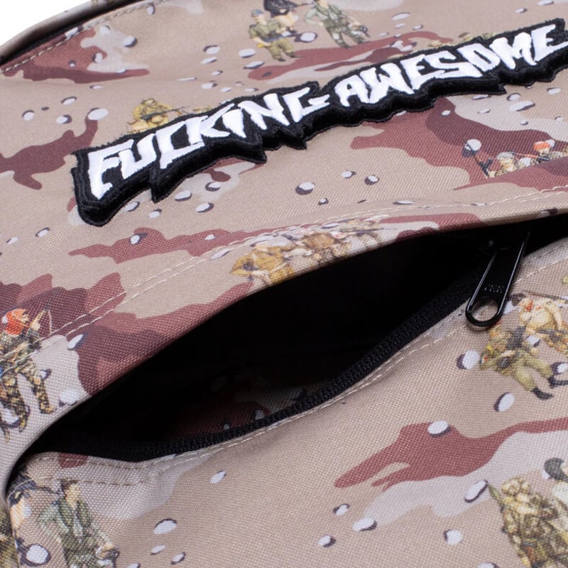 FUCKING AWESOME VELCRO STAMP BACKPACK | HESHDAWGZ