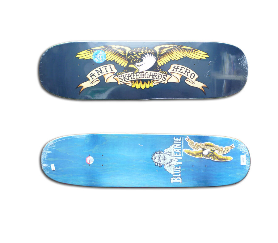ANTI HERO SHAPED EAGLE BLUE MEANIE DECK (8.75 x
