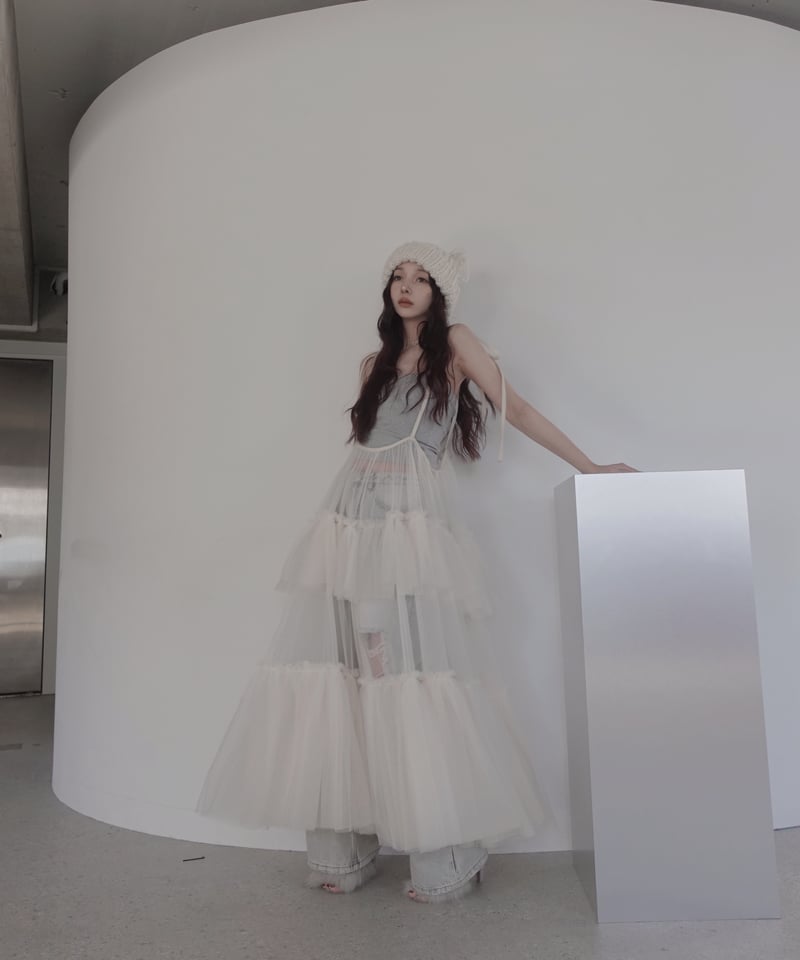 チュールスカート/Tulles Skirt | FICTION TOKYO OFFICIAL