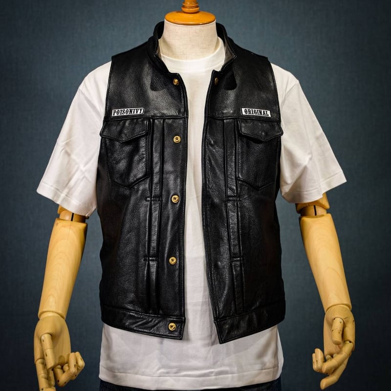 オリジナル レザーベスト | Poisonivy's STORE