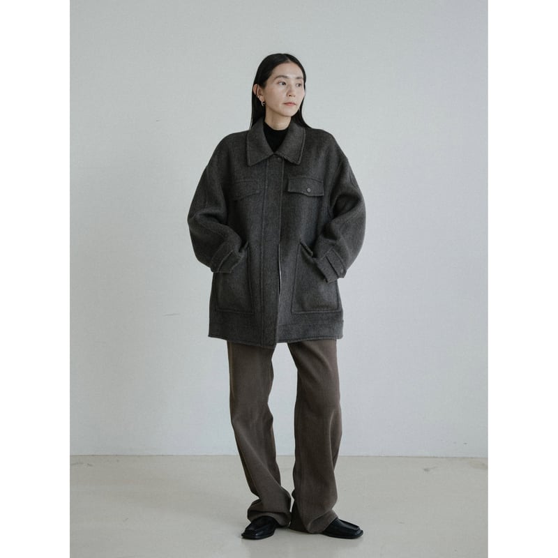 予約販売》HANDMADE pocket coat/2colors_no0490 | NOKCHA