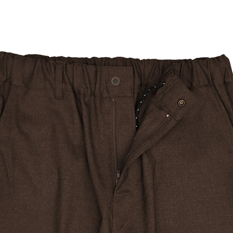 CLUBHAUS Center Press Easy Pants - Brown | CLUB