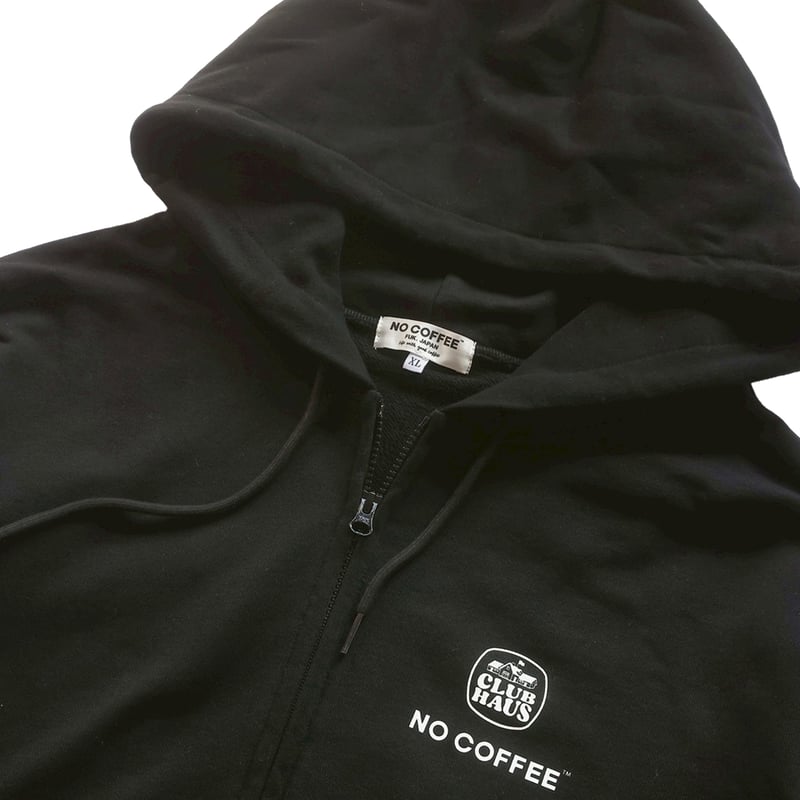 NO GOLF ZIP HOODIE - Black | CLUBHAUS | クラブハウス