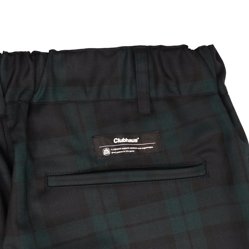 CLUBHAUS Center Press Easy Pants - Black Watch