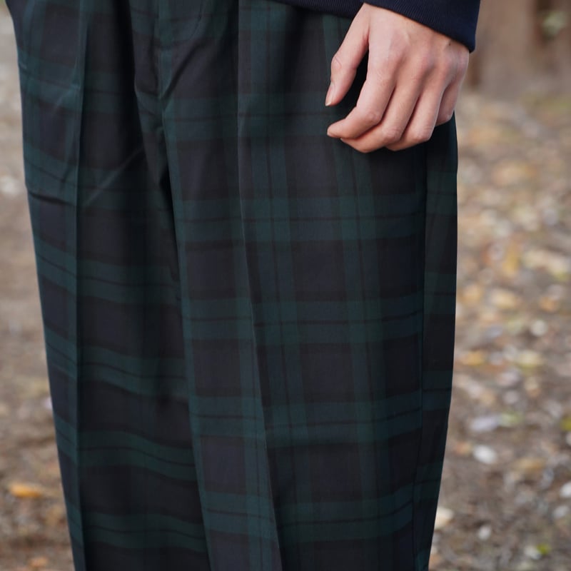 CLUBHAUS Center Press Easy Pants - Black Watch