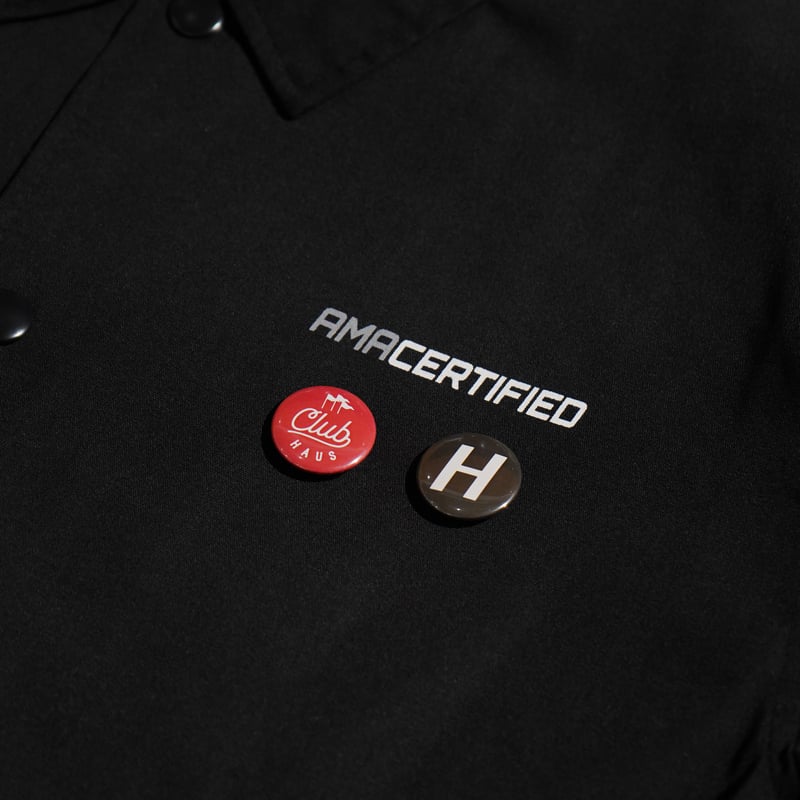 CLUBHAUS X HASEGAWA CoachJKT L 公式】CLUBHAUS × Hasegawa Coach