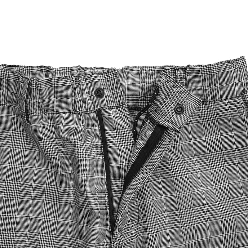 CLUBHAUS Center Press Easy Pants - Glencheck |